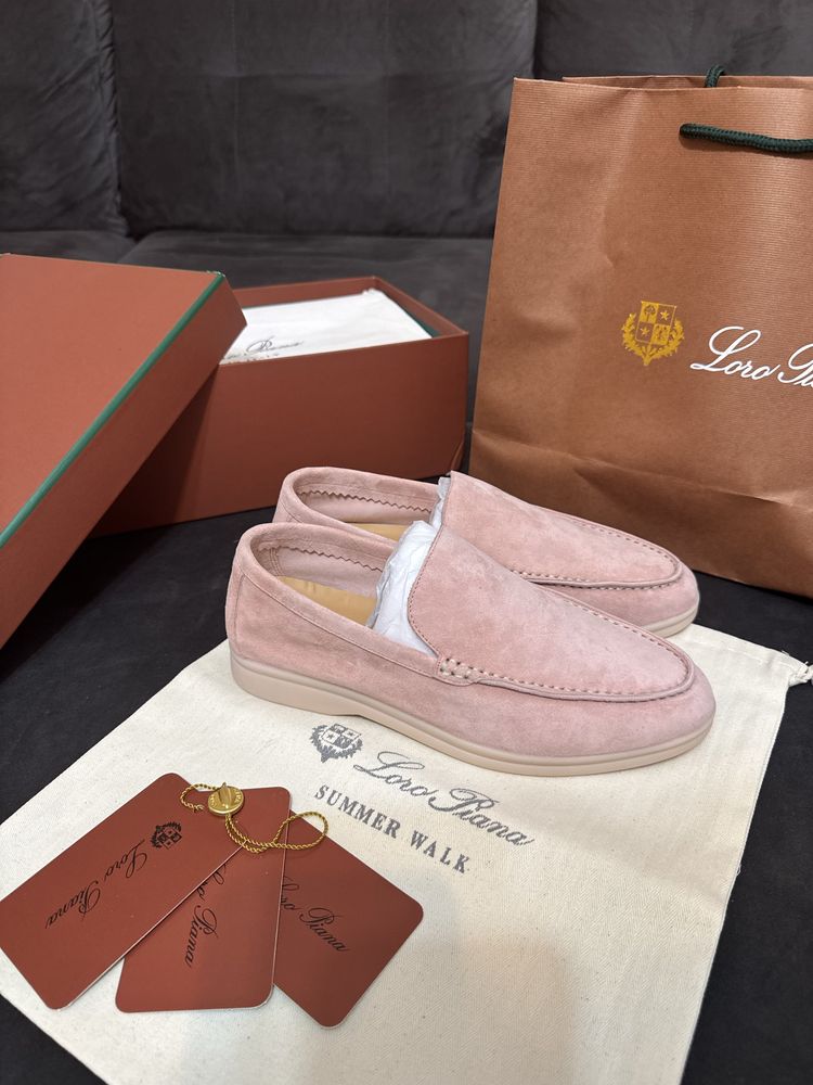Mocasini Loro Summer Walk - size 37,38/piele natur fina/video(Chanel)