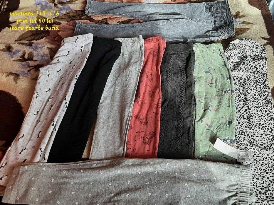Lot hainute fetita 110-116