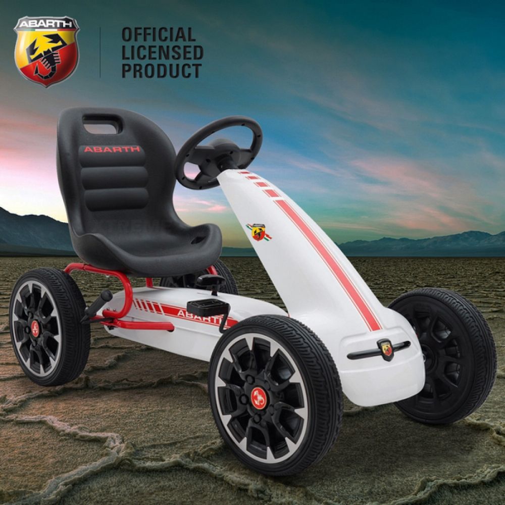 Картинг Abarth pedalGoKart с меки гуми