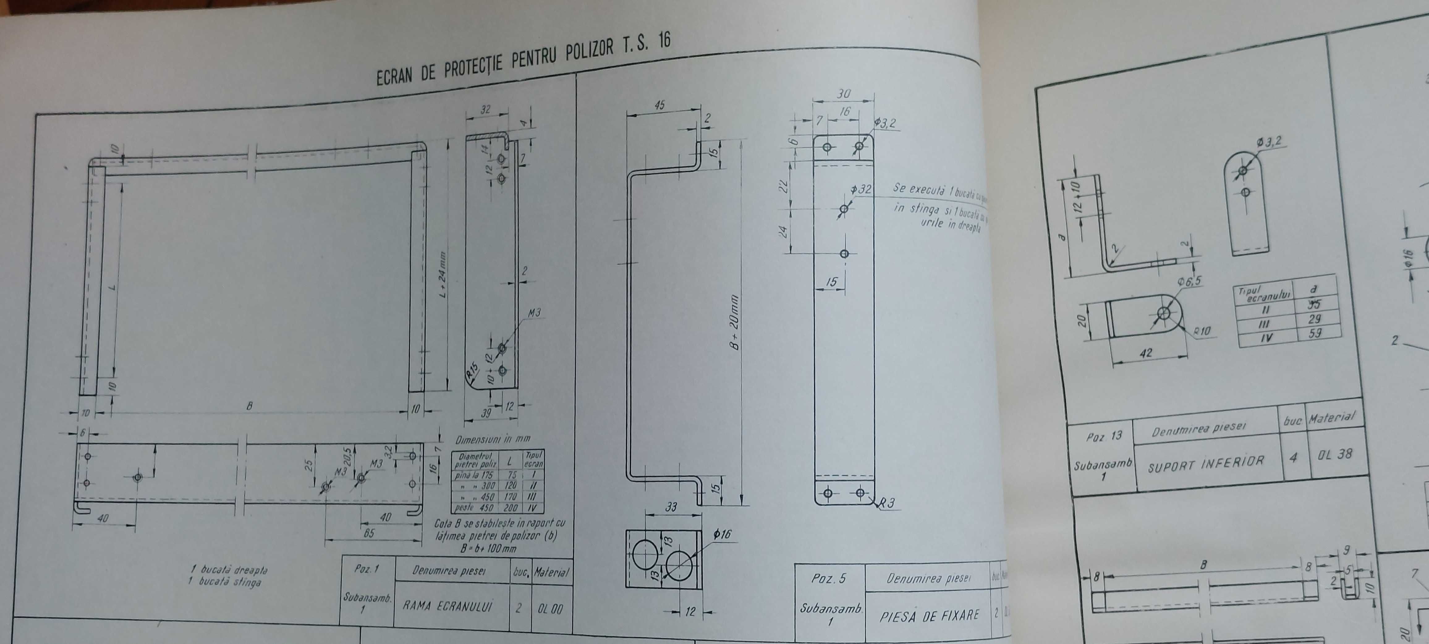 Album Dispozitive Tehnica a Securitatii Muncii 1962