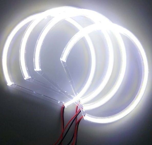 Angel Eyes COB compatibil BMW seria 3 E46 (far fara lupa)