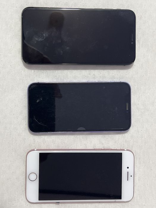 iphone XS  ;  iphone 8 ;  iphone 12 mini  за части, и на части по отд.