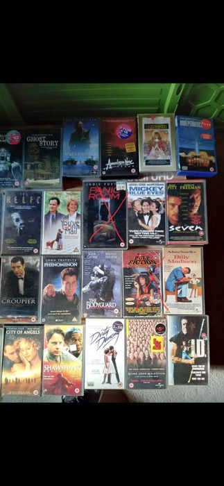 VHS касети Английски издания