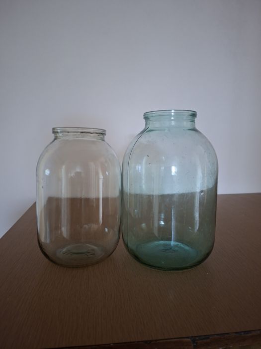 Продам стеклянные банки б/у