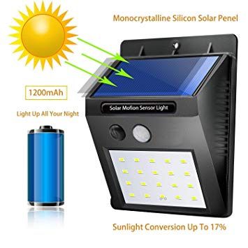 Solar Motion Sensor Light Quyoshdan quvvat oluvchi Chiroq datchik dvij