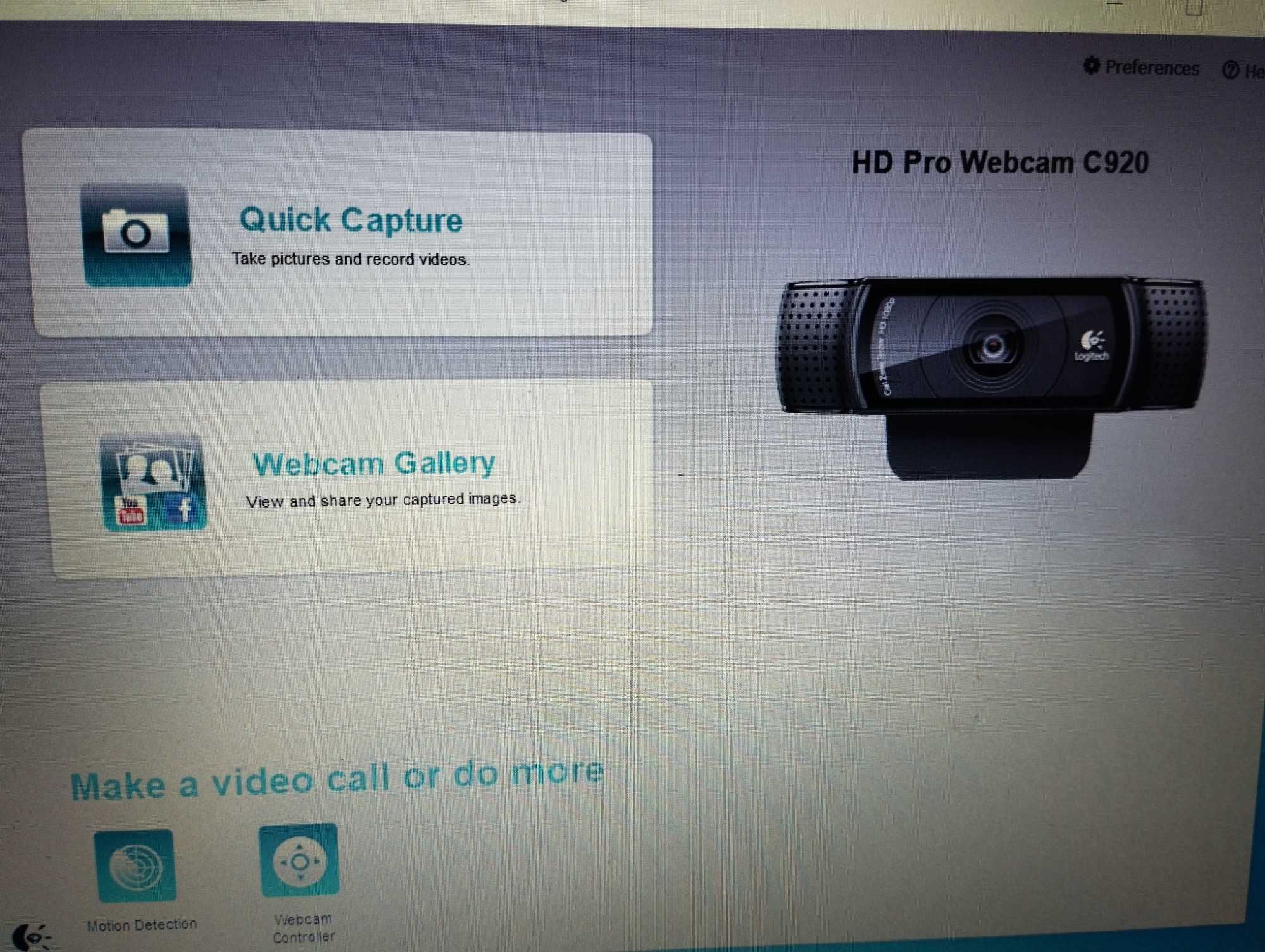 Camera web Logitech c920 pro