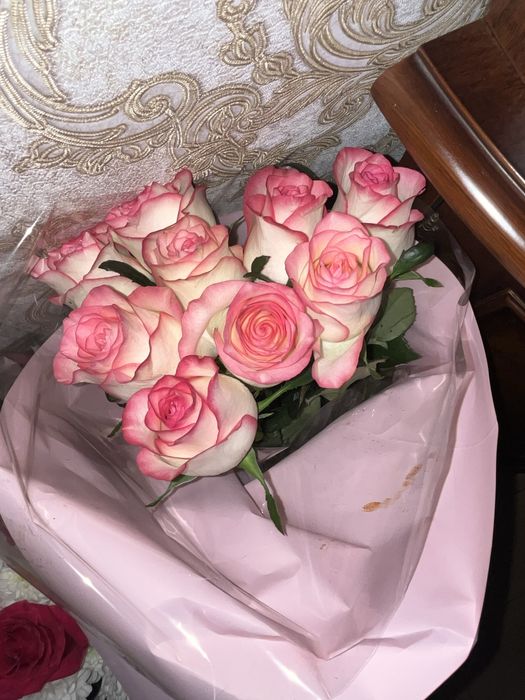 Розы букет цветов мини