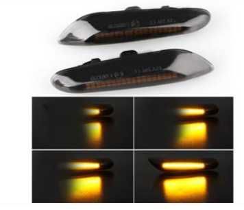 Semnalizari aripa LED Fumuriu BMW E90 E91 2005-2012