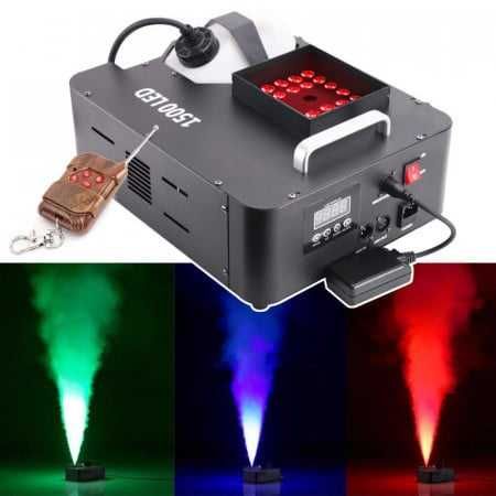 Masina de Fum DF-1500A, 1500 W 24 x LED, Telecomanda Control DMX