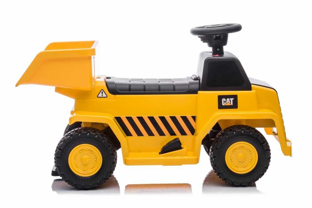Camion electric copii Caterpillar H4 Yellow 35W CAT lumini led