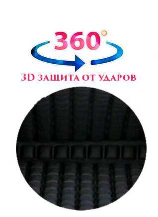 рюкзак подходит для всех ноутбуков. модель с защитой 3D