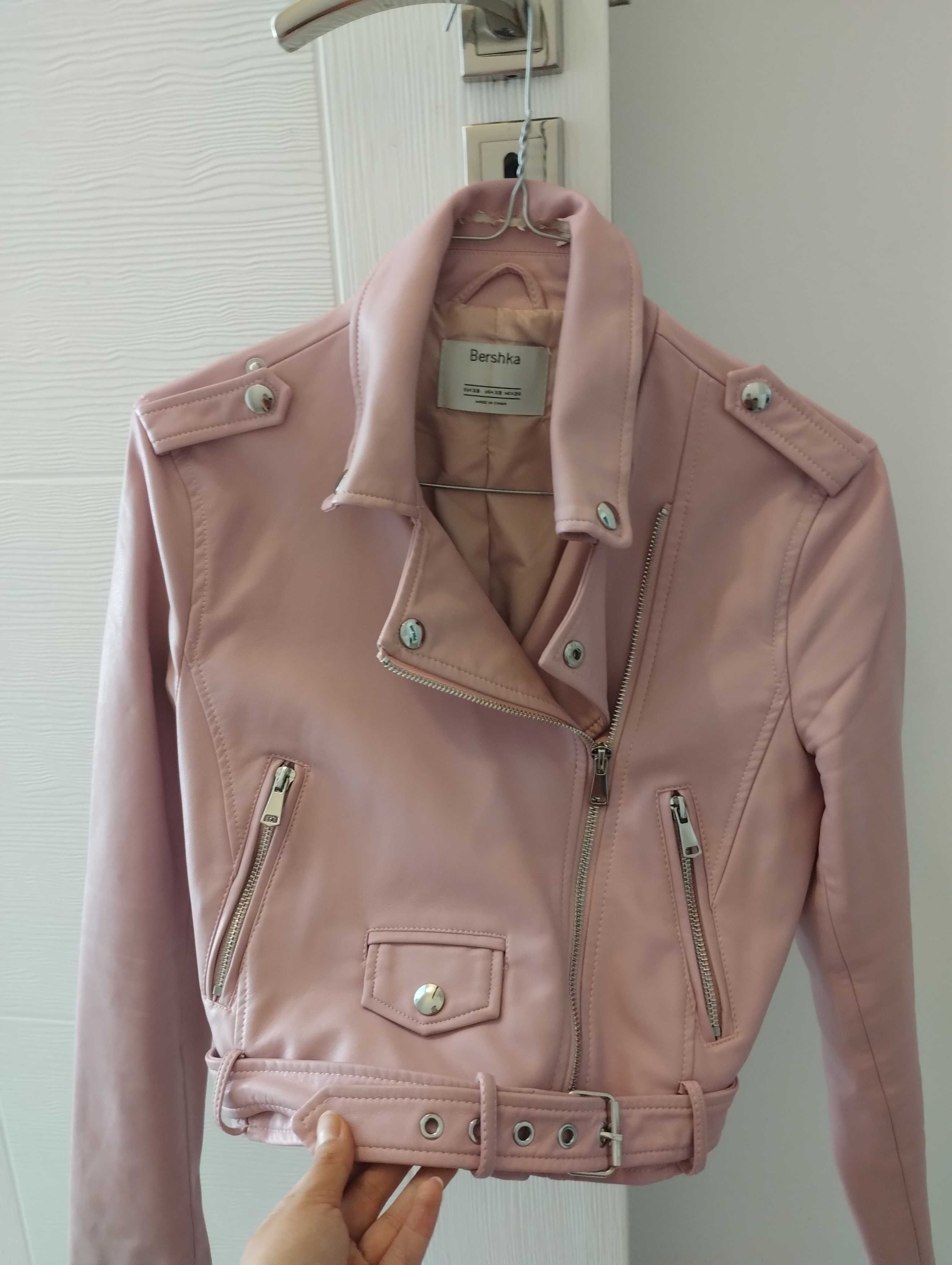Кожено яке Bershka-xs