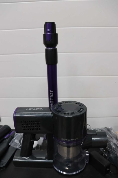 Безжична прахосмукачка Vactidy V8 Pro, тъчдиск дисплей, ANIMAL, Led