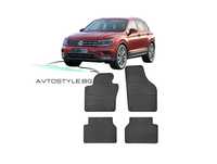 Гумени стелки зa VW Tiguan Р 2007-2017 г., Frogum