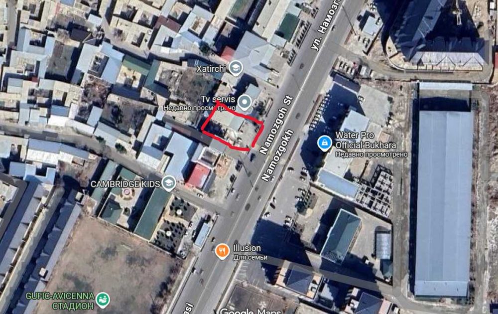 Продаётся участок. Срочно! Торг на месте. Ориентир GUFIC-AVICENNA