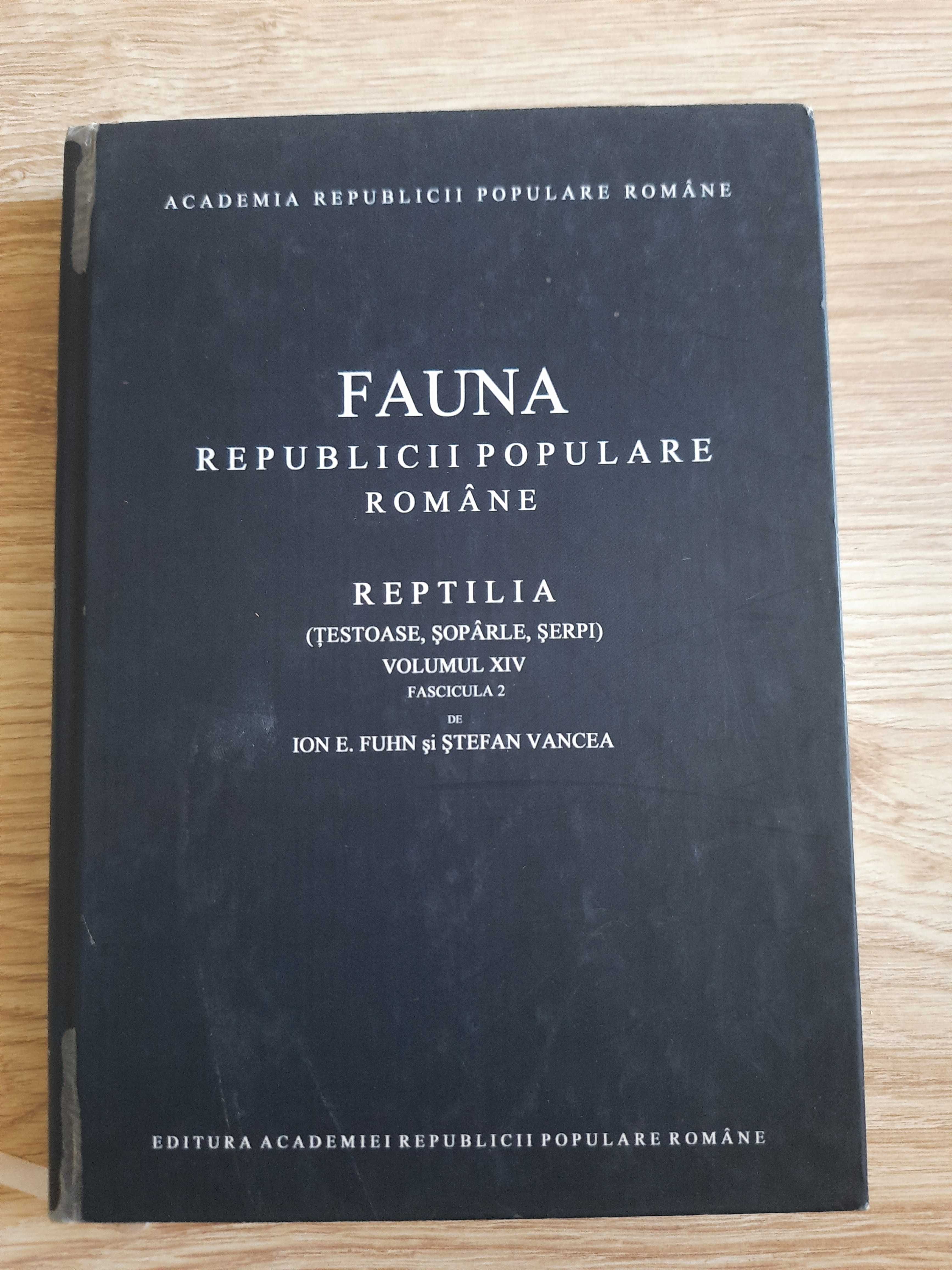 Fauna RPR - Reptilia (Fuhn & Vancea)