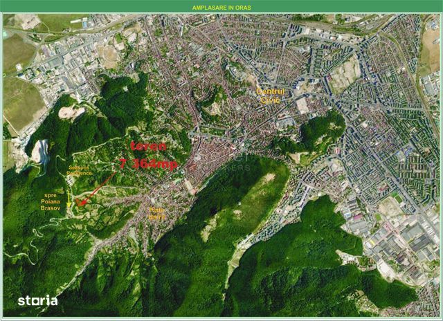 Teren Intravilan - Zona Centrala - Belvedere - Priveliste deosebita