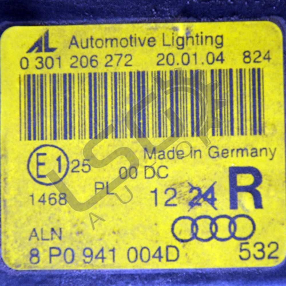 Десен ксенонов фар AUDI A3 (8PA) (2004-2008) ID: 88704