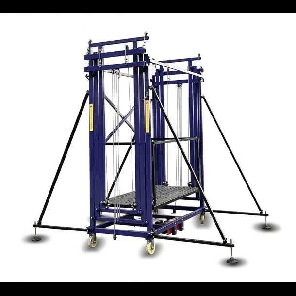 shela metalic electrica, schela cu lift, schela electrica, nacela