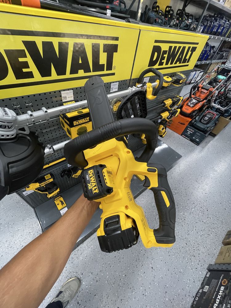 Аккумуляторная электропила DeWALT 18В 30см DCM565P1-QW