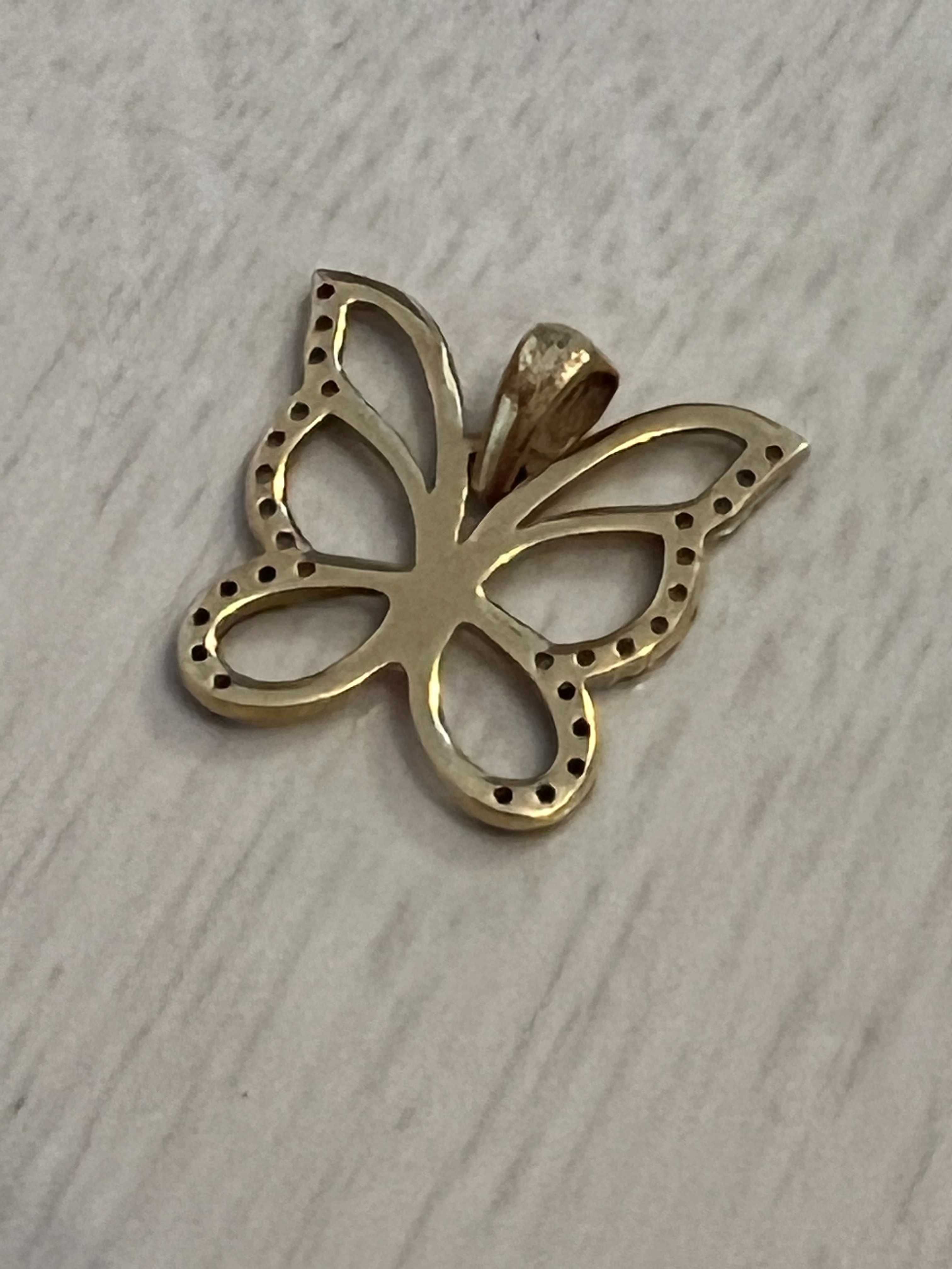 Pandantiv AUR 14K fluture - stare ireprosabila