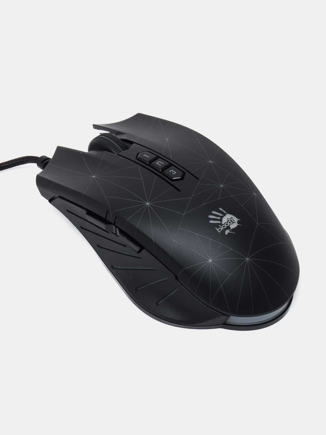 Проводная игровая мышь Bloody P81S Light Strike RGB Gaming Mouse
