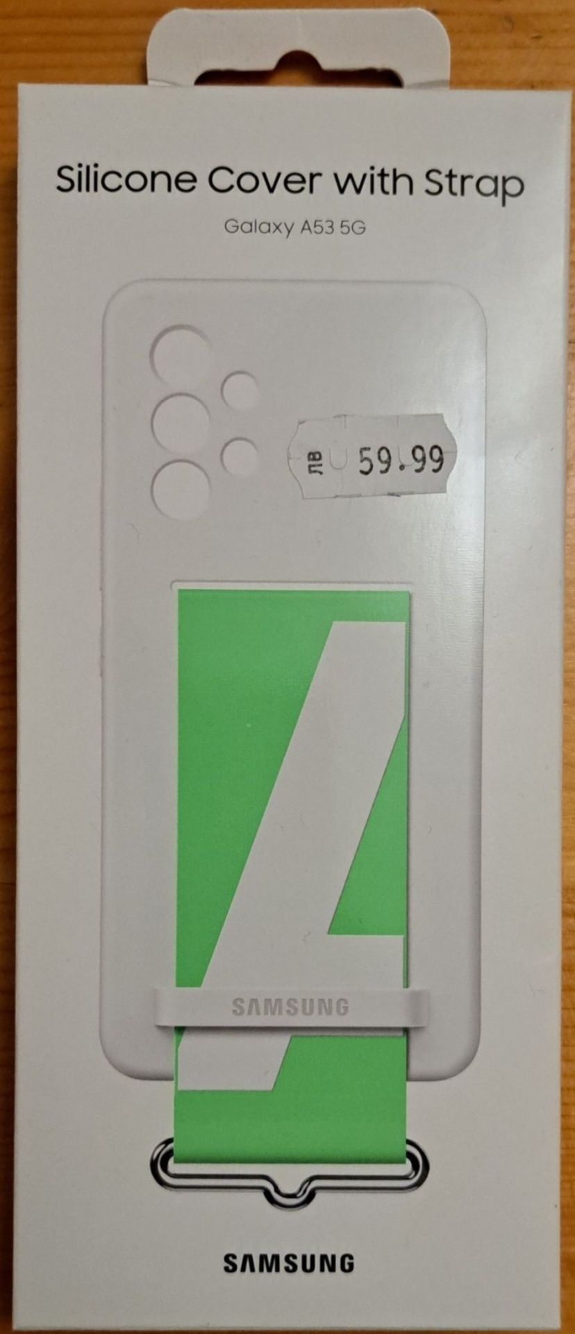 Бял калъф за Samsung a53