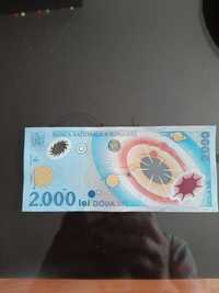 Bancnota 2000 lei - eclipsa