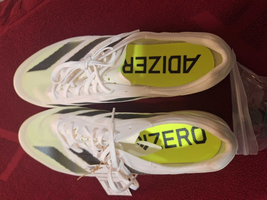 Чисто нови мъжки спортни обувки за бягане със шпайкове ADIDAS Adizero