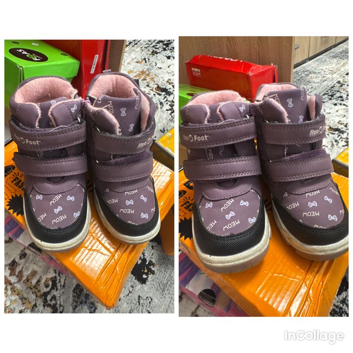 Детские ботинки весна осень