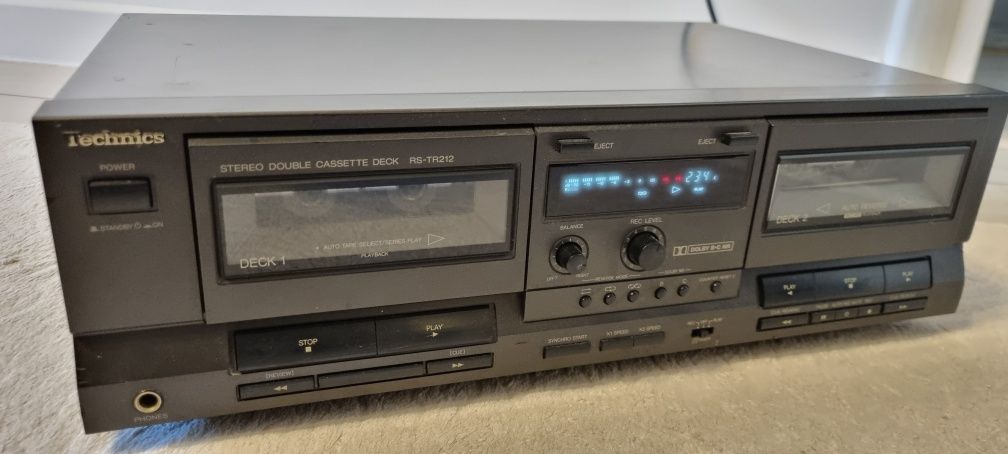 Technics M14 si RS TR212 deck si dubludeck, casetofon