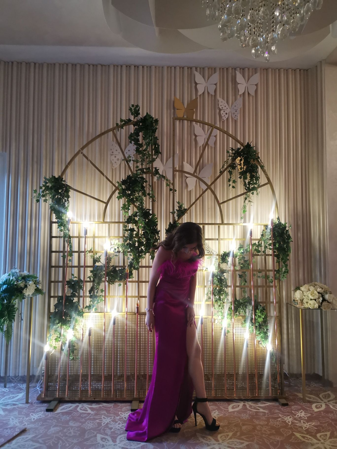Rochie seara roz evenimente