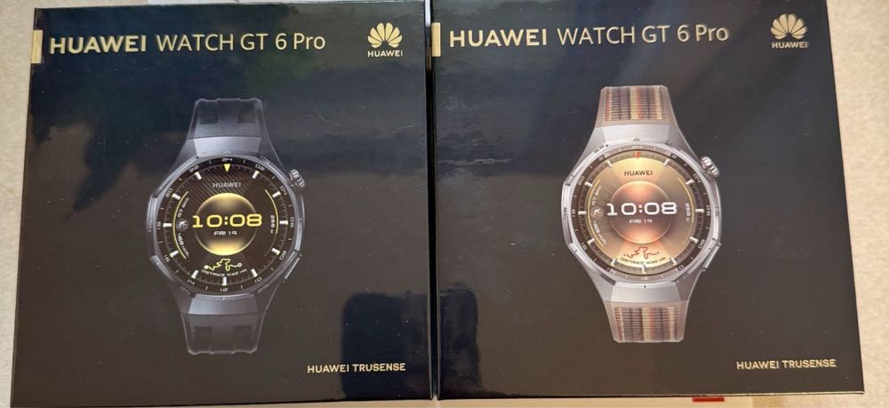 Huawei watch GT 6 pro, brown/ black, Sigilate cu Factura 2 ani huawei