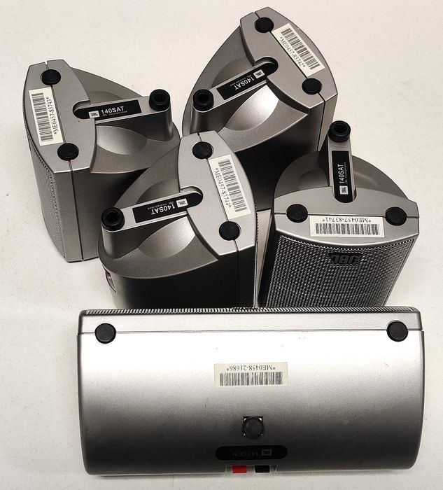 JBL 140 SAT 5.1 centru + 4 sateliti din sistem SCS