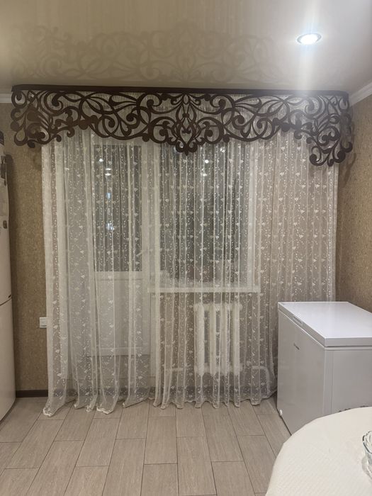 Тюли и ламбрикен для кухни