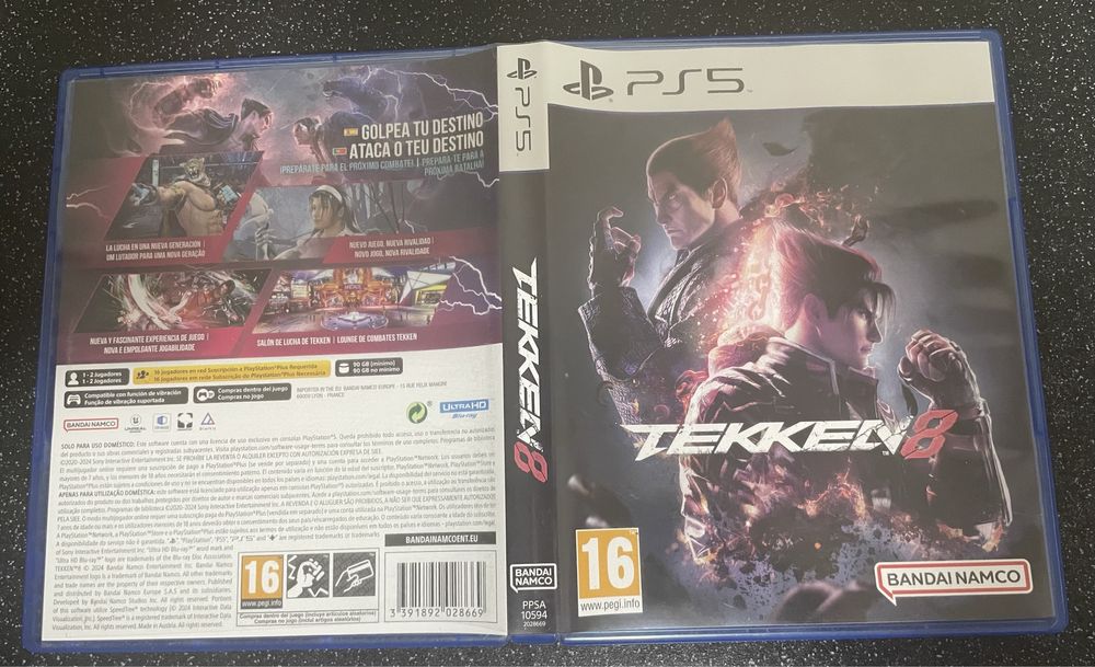 Tekken 8 диск ps5