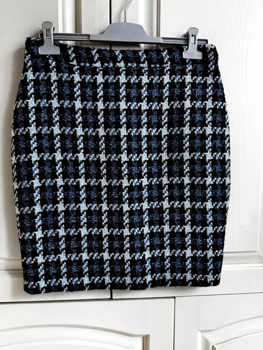 Кариран плътен костюм