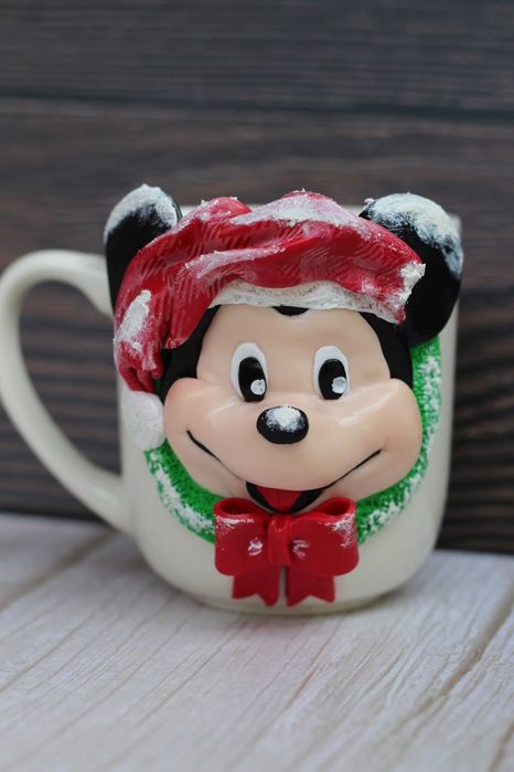 Чаша "Коледен Мики Маус"