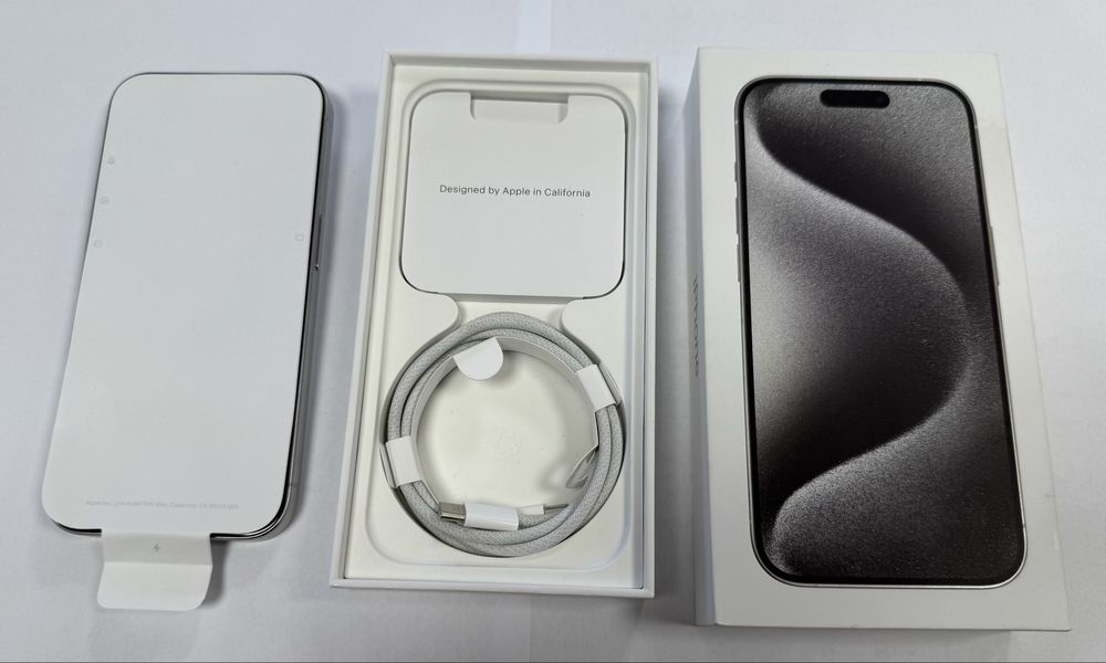 iPhone 15 PRO 256 Gb Alb