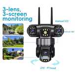 Cameră de Supraveghere Exterior 12 MP, 360 grade, alerta de miscare