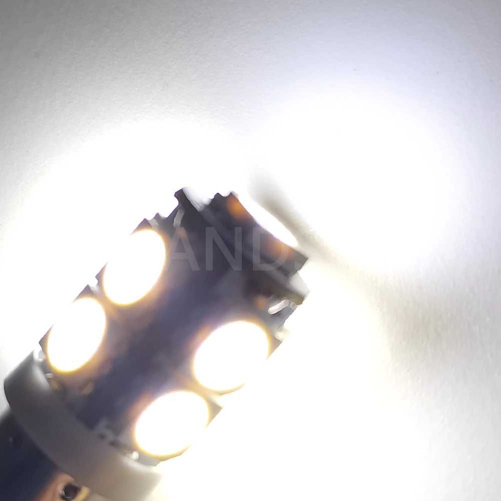 Лед крушки за габарит 9LED BA9S T4W 12V 5050 SMD- А-3020