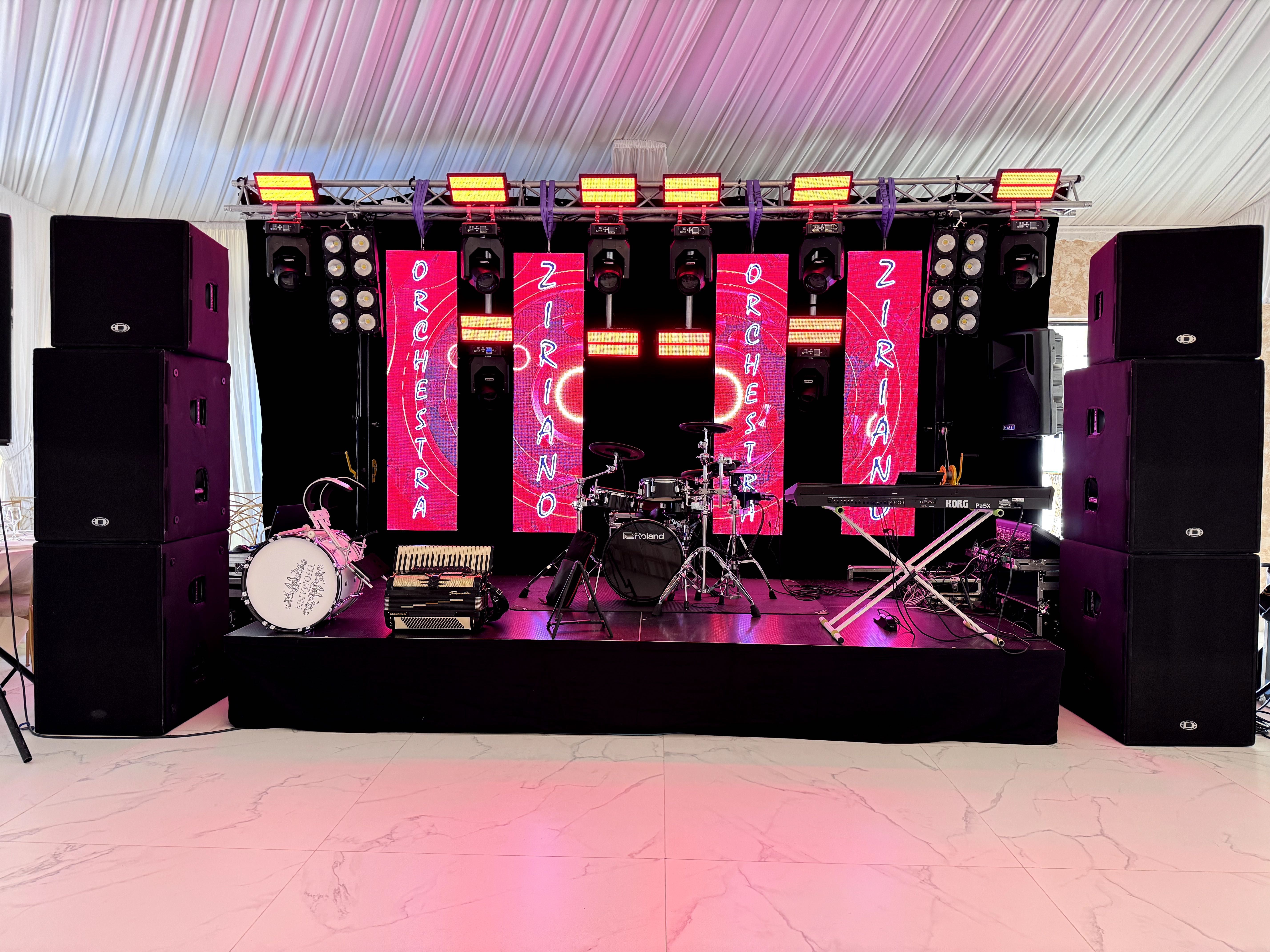 Rental,Scena,EcranLed,SchelaLumini,Sonorizare,PistoaleCO2 Band-uri,Dj