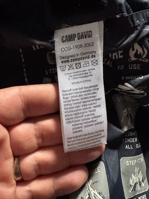 Camp David,softshell bărbați,măr.L(merge pt.XL)
