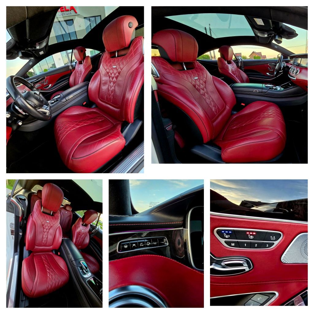 Mercedes S400 Coupe AMG-DESIGNO, 3.0 -367 Cp, An 2017, Ireproșabil  !