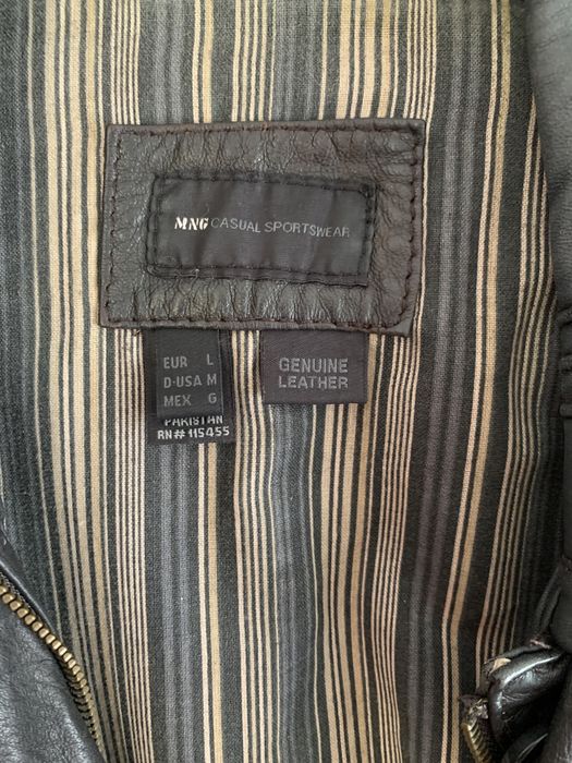 Кожено яке Манго