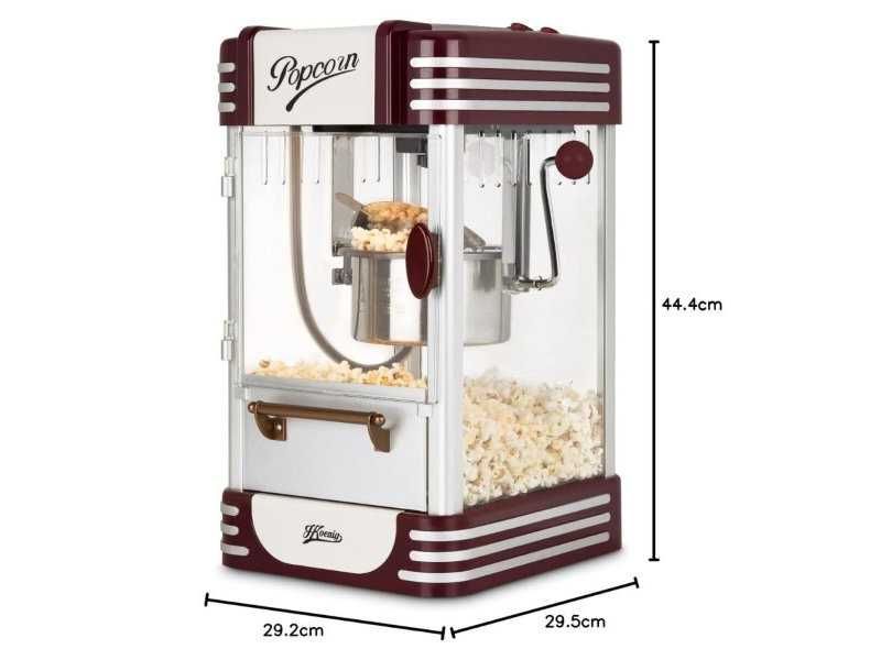 Ретро Машина за Пуканки H. Koenig POP330,  360 W
