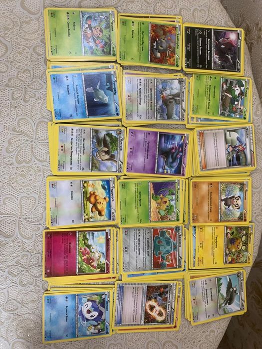 Карточки покемон коллекционые