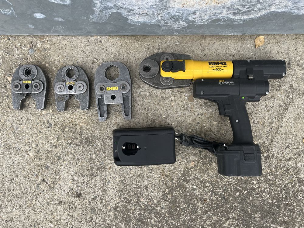 Presa de sertizat Rems Mini-press 14V ca Noua 2023