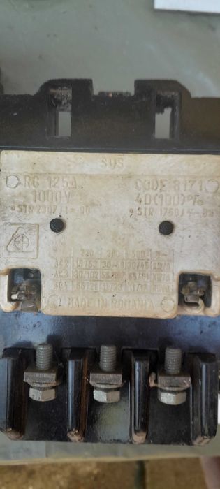 Contactor 125a 1000v