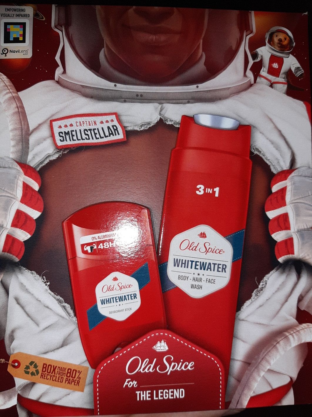 Set Cadou, Old Spice Astronaut,Deodorant si Gel de